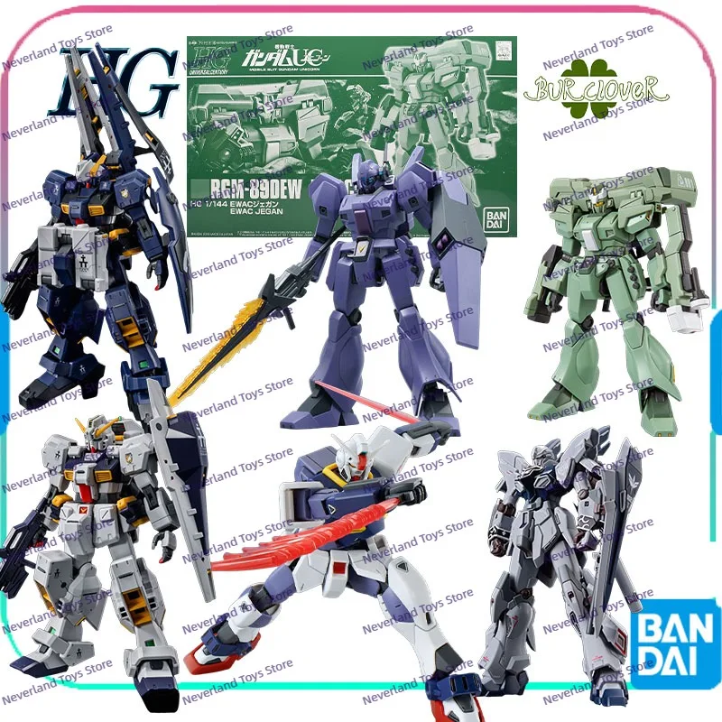 

2Bandai Genuine GUNDAM HG HGUC PB Jegan Gouf Flight Type ReGelg Anime Action Figure Assembly Model Toys Gifts For Children