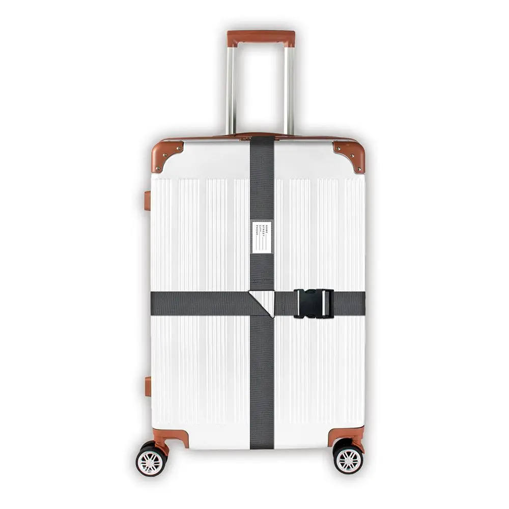 Rainbow Name Sticker Suitcase Belts Packing Belt Luggage Buckle Strap Travel Suitcase Accessories Baggage Belts