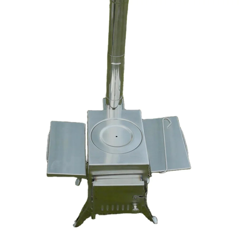 

Camping Stove Mini Stove with Canvas Sleeve Wood Burning Stove for Cooking Emergency Shrub Craft Survival Camping or Backpacking