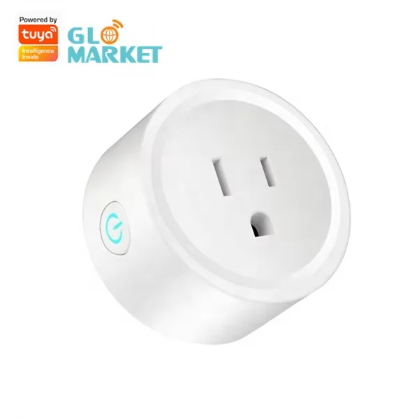 

Glomarket Mini Smart Plug Wi-Fi Розетка Приложение Пульт дистанционного управления Us Tuya Умный дом с голосовым управлением Alexa Расписание времени