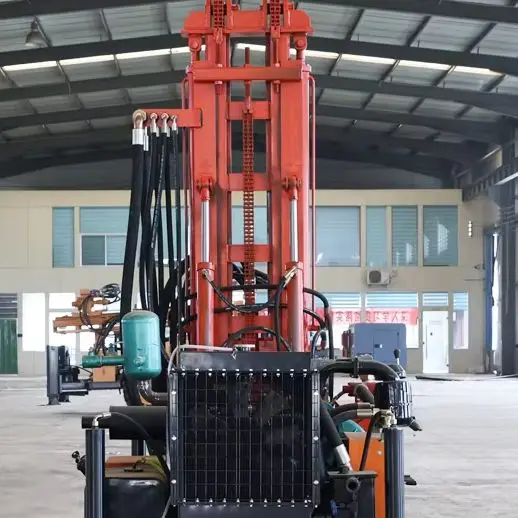 Customized 200m Commercial Hydraulic Outrigger Drill Rig for High Performance Water Well Applications