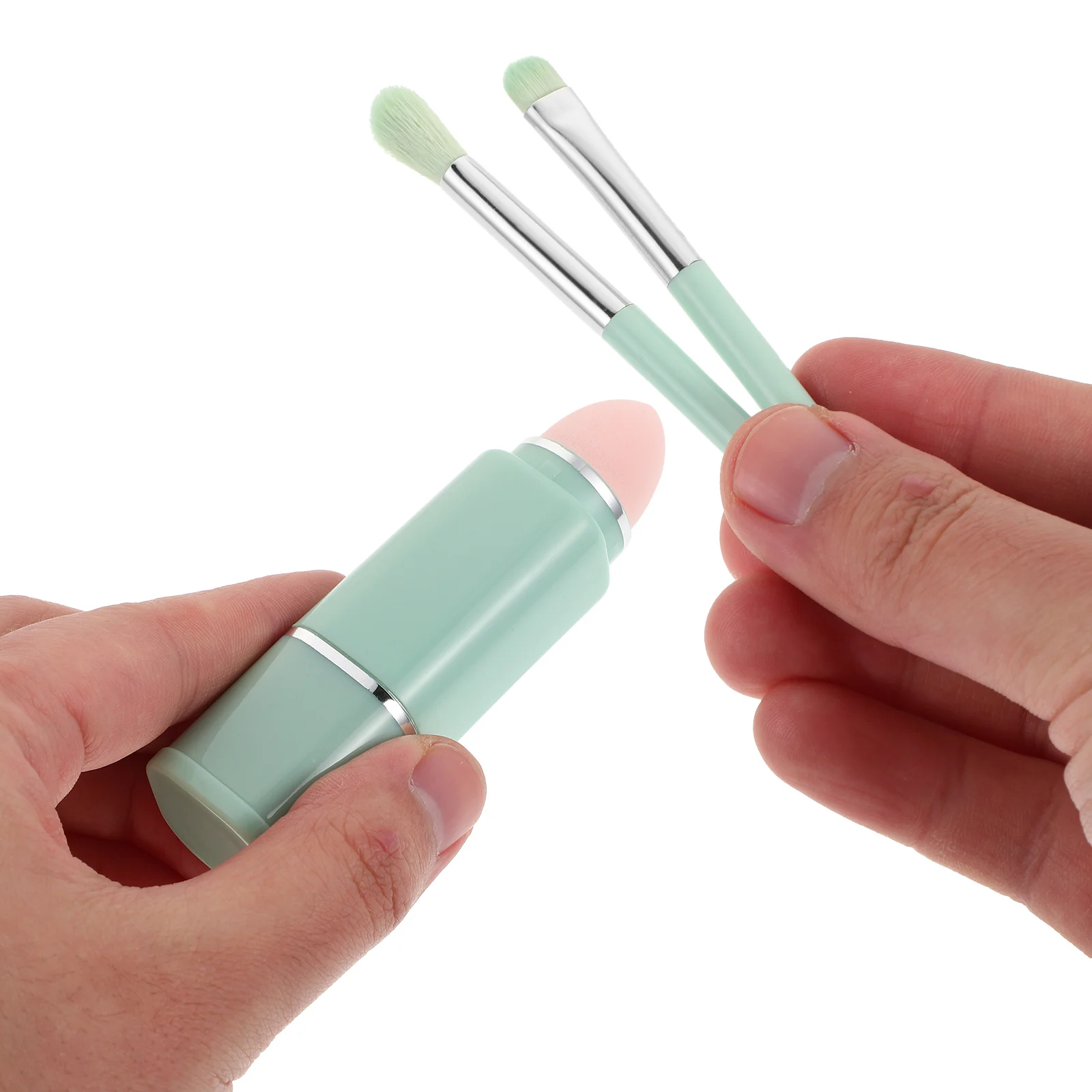 مجموعة واحدة من فرش المكياج بحجم مناسب للسفر، فرش مزج ظلال العيون، أدوات ناعمة للفتيات، مستحضرات تجميل احترافية للنساء