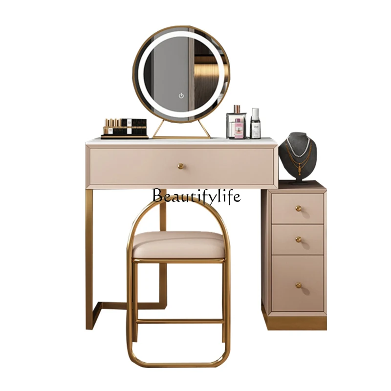 

Light luxury dresser chest integrated bedroom modern simple mini makeup table