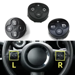 Tapa de la cubierta del botón del interruptor de Control de volumen de crucero del volante del coche para BMW MINI Cooper R55 R56 R57 R58 R59 R60 R61 2007-2014