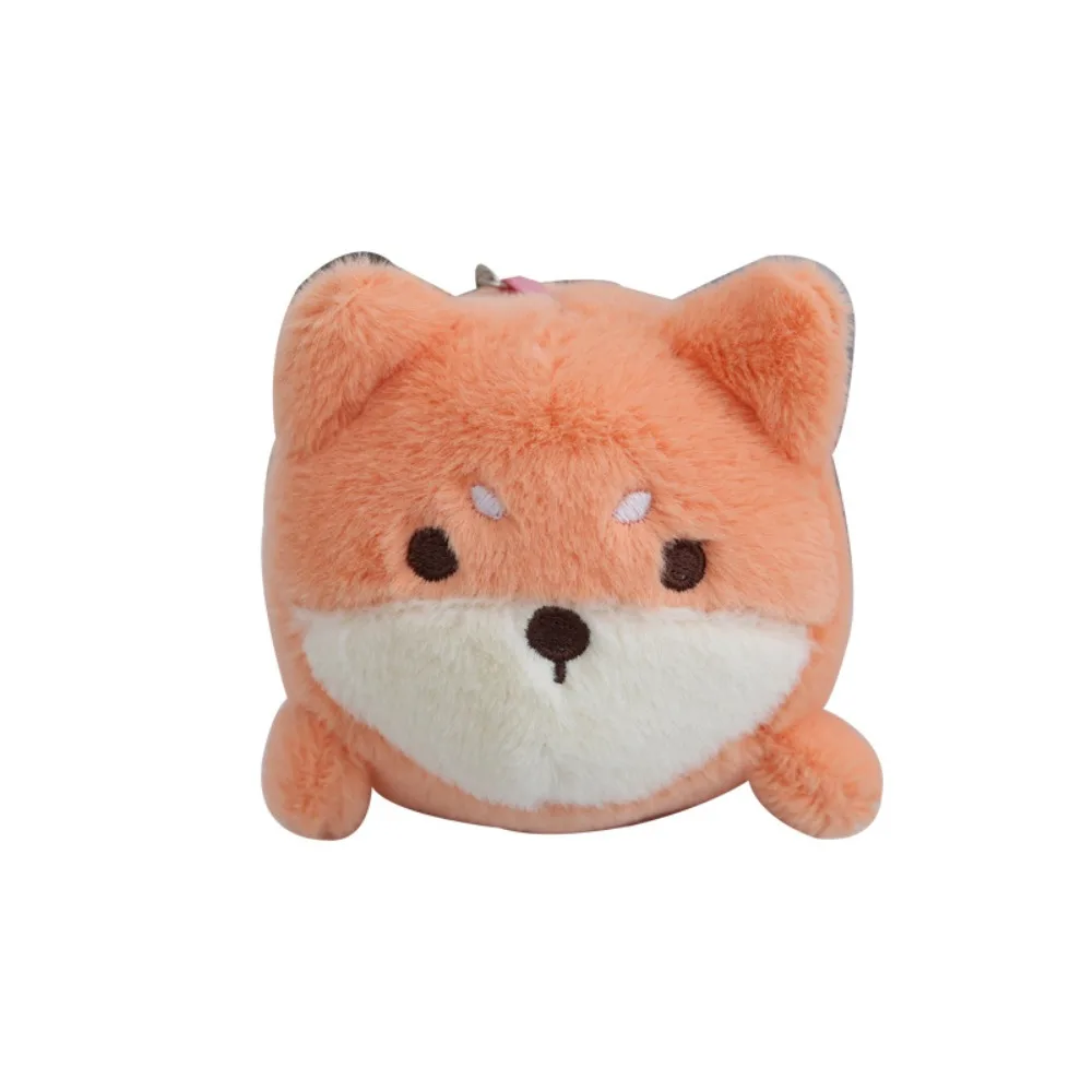 PP Baumwolle Drehen Schwanz Plüsch Spielzeug Geistige Piepende Rosa Schwein Plüsch Schlüsselbund Simulation Kaninchen Liebe Tier Anhänger Rucksack