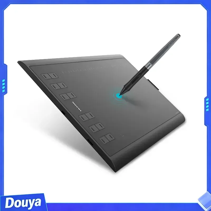 H1060P Other Computer Accessories Touch Digital Kids Design Pen Drawing Tablet