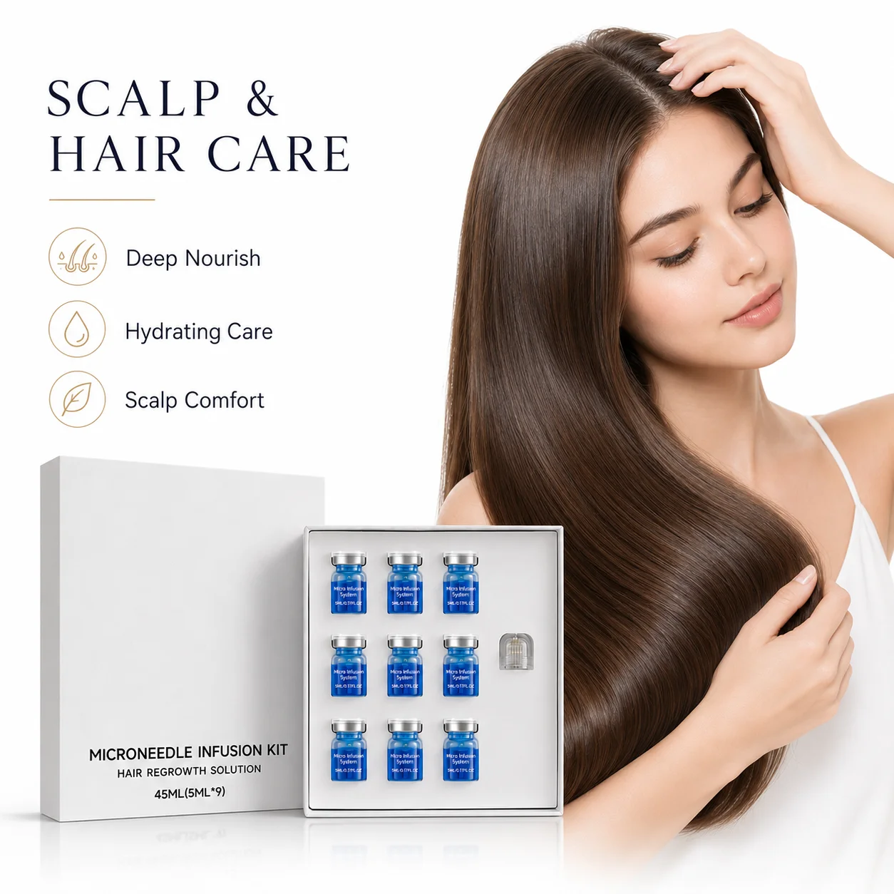 0.25mm Microneedle Hair Regrow - Ingrown Hair Serum recension och pris