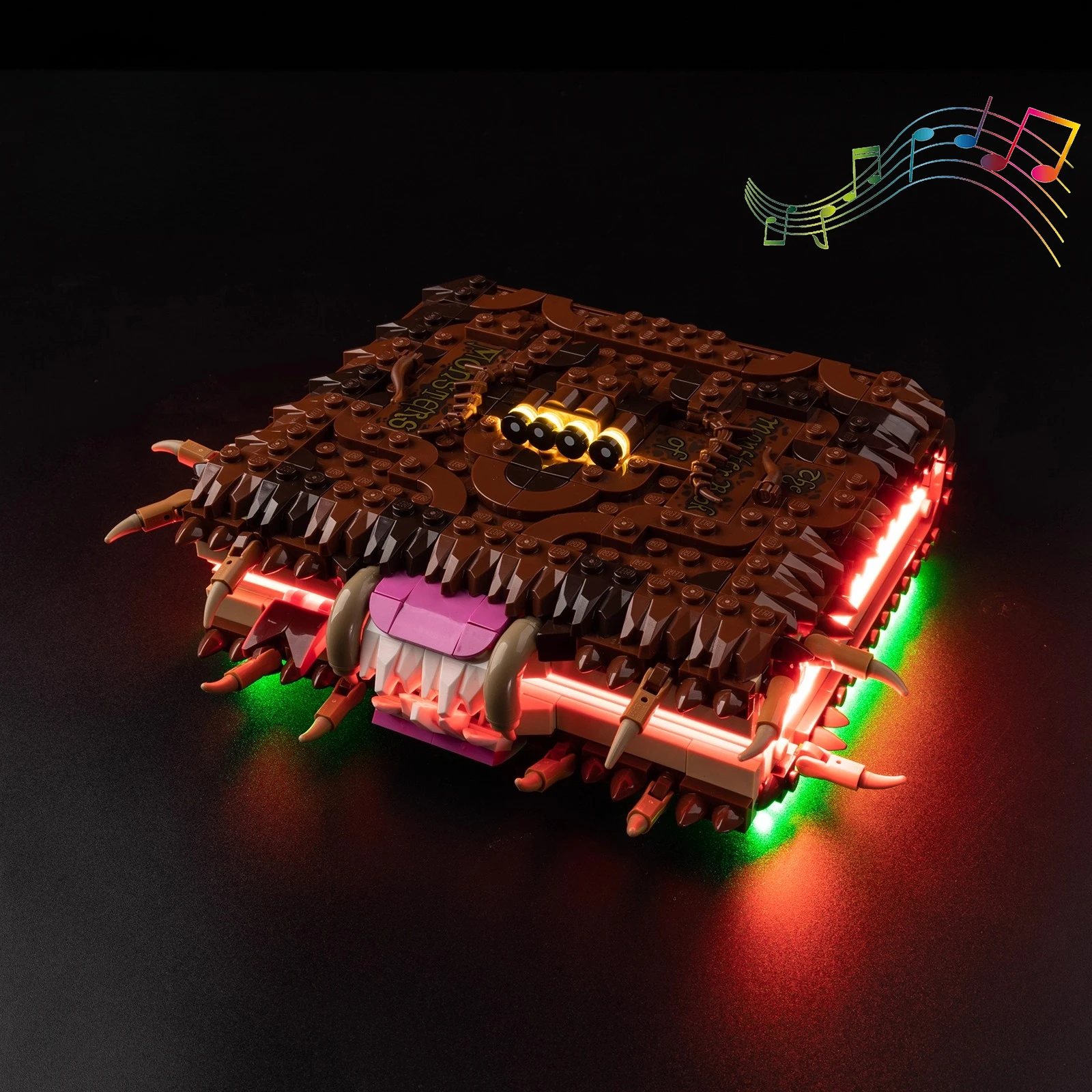 

No Model LED Lighting Set Suitable for LEGO Potter Chomping Monster Book of Monsters 76449(Not Include Building Blocks)