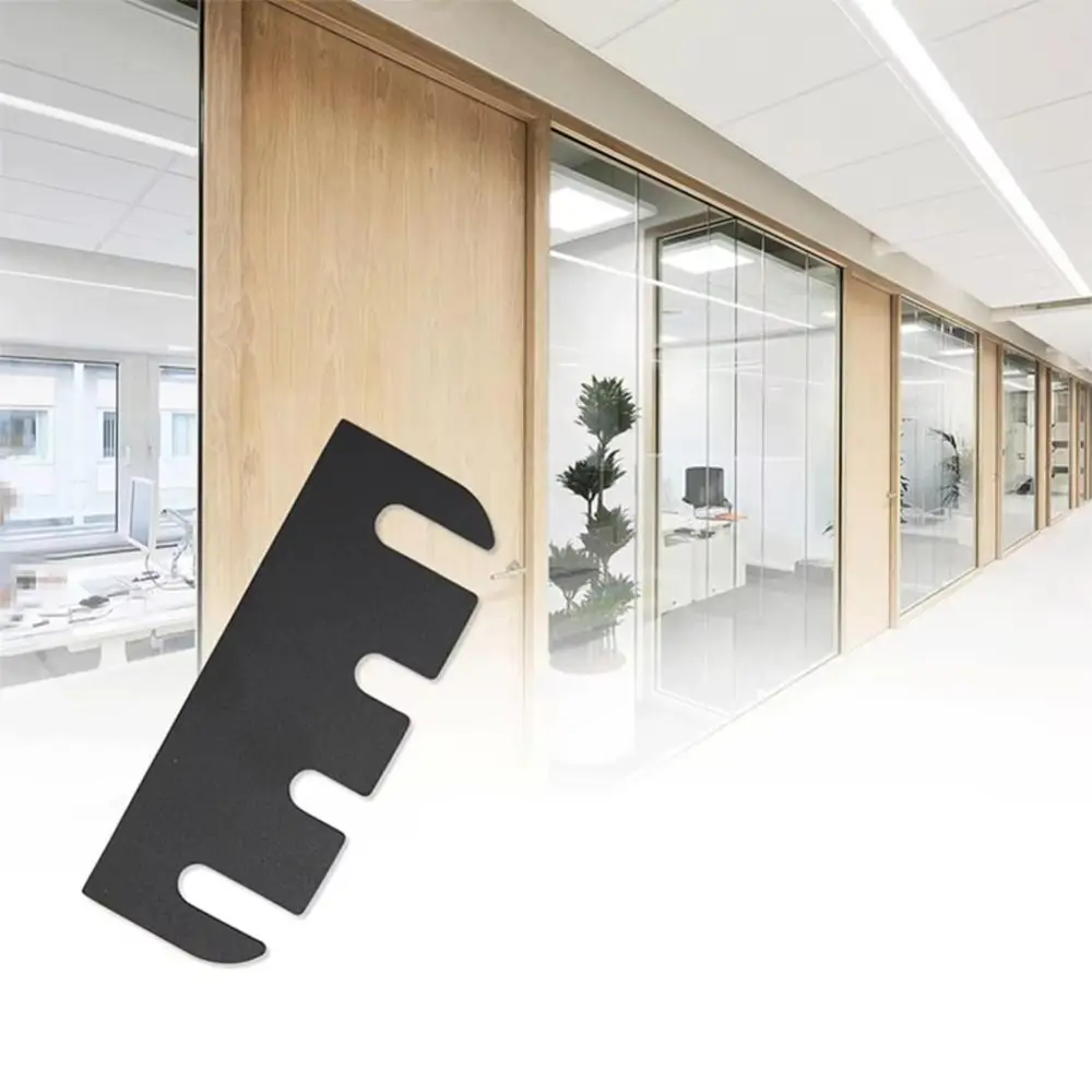 

10 шт. 4-дюймовые прокладки для дверных петель, прочный материал, простой в установке прокладка для петель, плавное закрытие, регулируемые прокладки для выравнивания дверей