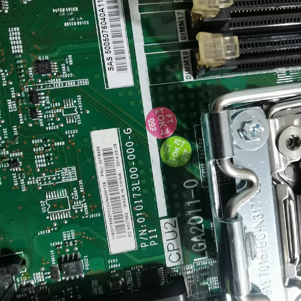 AM209 W2671 Y8457 Y8499 MV219 X3650 M4 Motherboard 00AM209 00W2671 00Y8457 00Y8499 00MV219
