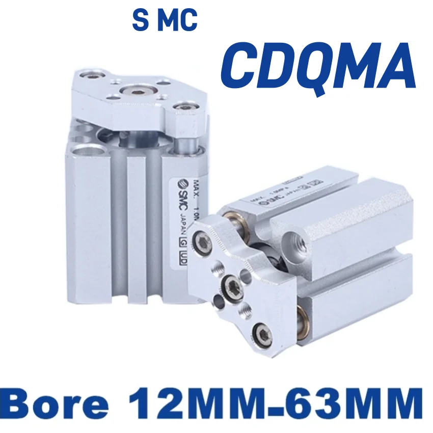 

CDQMA CQMA CDQMA12 CDQMA16 CQMA20 CQMA25 CDQMA32 CDQMA40 CDQMA50 CDQMA63 Compact Cylinder Guide Rod Stroke 5 10 15 20 25 30 35