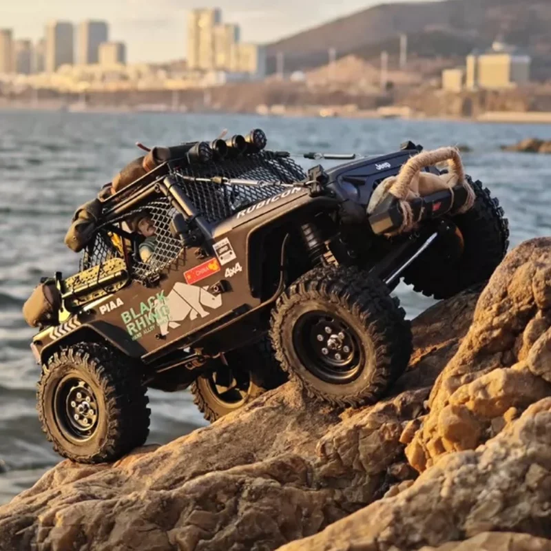 Full Scale Simulation Mood Decor Upgrade Kit for MJX Hyper Go H12Y H12Y+ 1/12 RC Crawler  Appearance Mod Accessories Package