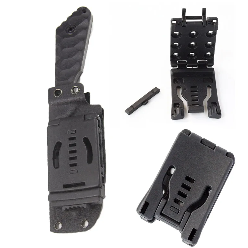 Kydex Waist Clip Knife K Sheath Scabbard Kit Large Tek Lok Belt Loops Belt Clip Magazine Gun Holster Waist Clip Outdoor Hunting