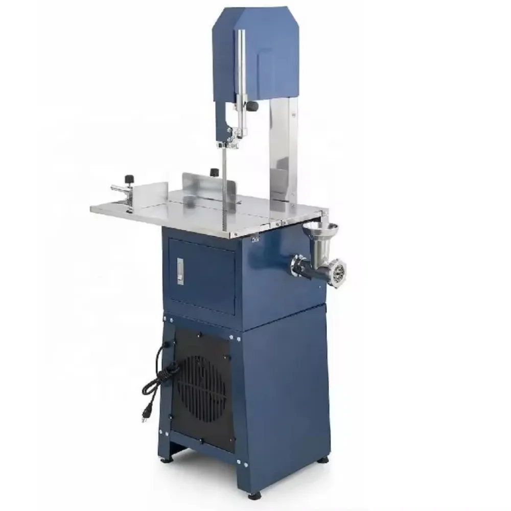 Commercial High-Performance 3-in-1 Food Machine - Bone Saw, Meat Grinder & Sausage Stuffer for Food Processing Industry