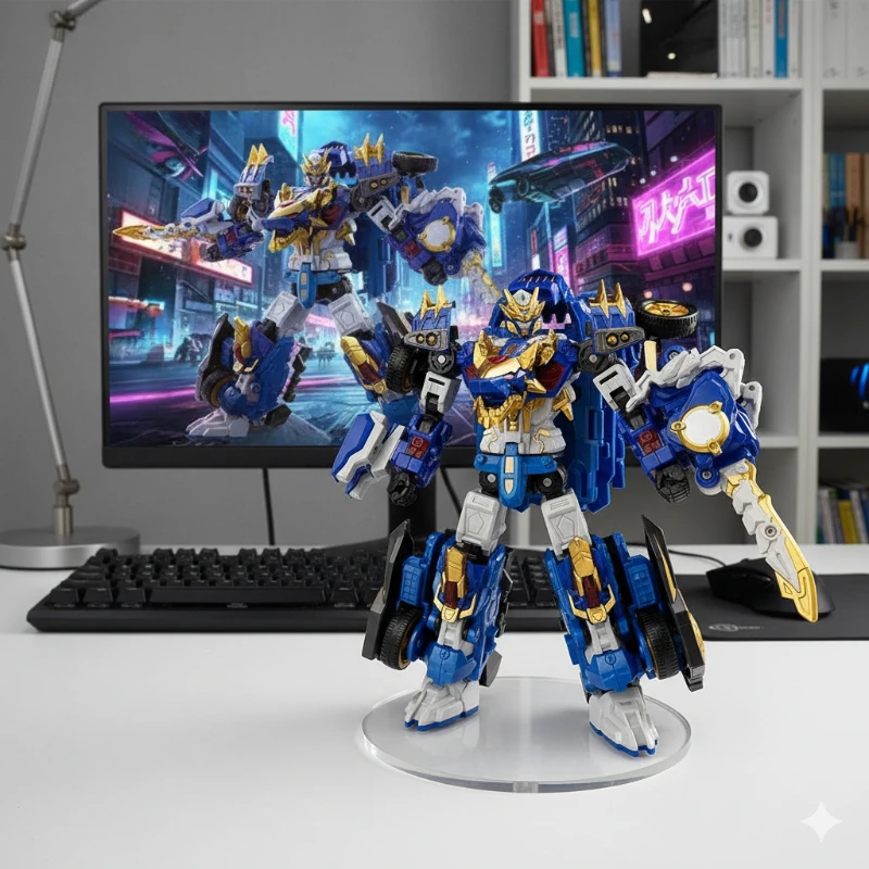 Nuevo Robot de deformación 2 en 1, juguete de 7 ''/18cm DIY, figura de acción de Anime de la Alianza transformadora, conjunto de juguetes, regalo de cumpleaños para niño, modelo coleccionable