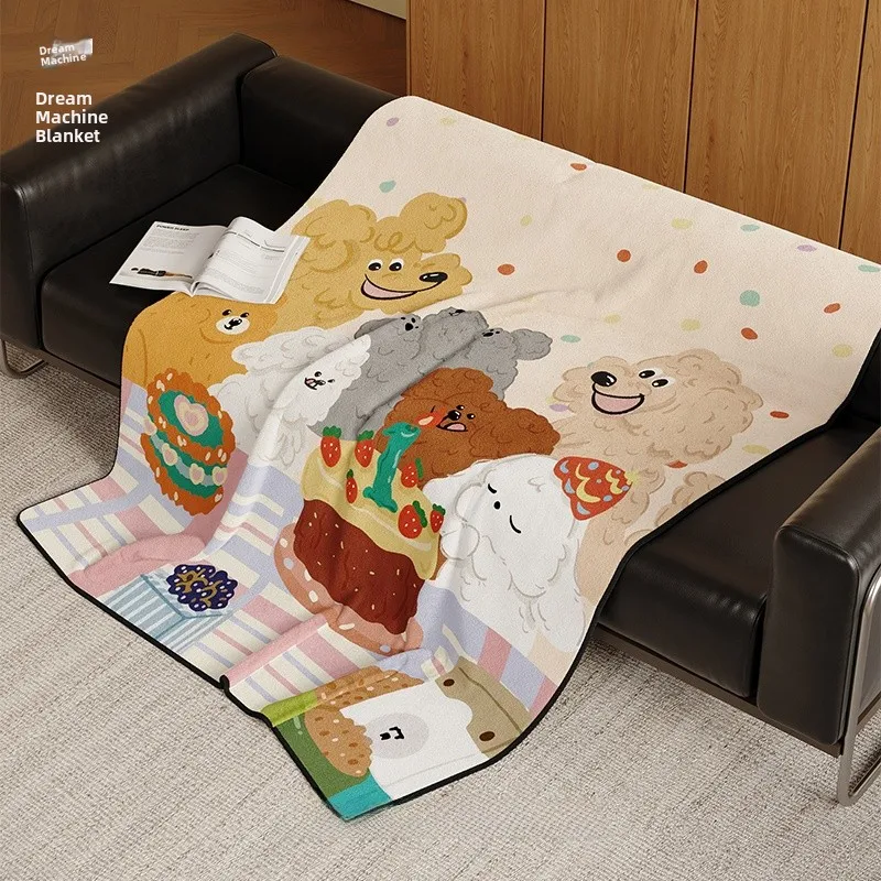 warm-flannel-blanket-cartoon-pet-playground-design-home-office-student-dormitory-bedding-soft-plush-blanket-all-seasons-use