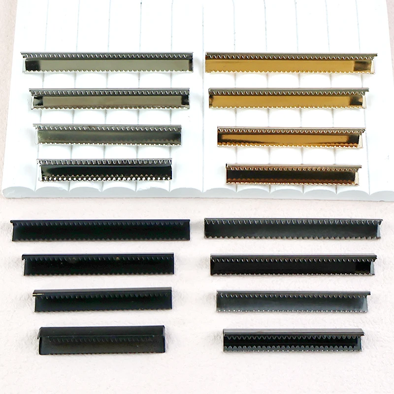 Leatherwork Hardware - คลิปหนีบโลหะ Meetee ขนาด 10-60 มม. จำนวน