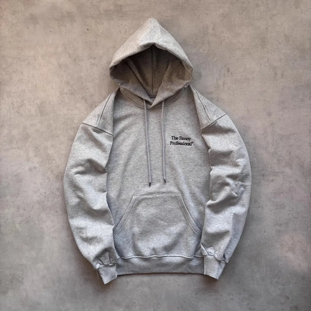 

ex Casual Hoodie Sweatirt Pure Color Loose Fit Outdoor Indoor Versatile Couple Matching Cotton Polyester Elastic Fiber ...