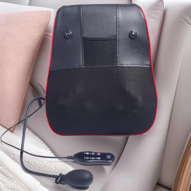 

One piece delivery, wholesale, lumbar massage cushion lumbar pillow back spine neck shoulder massager home car
