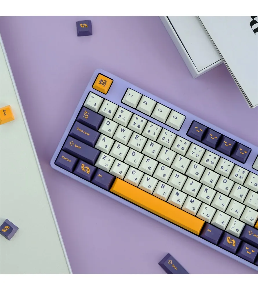 Original highly sublimated mechanical keyboard keycaps GMK octopus keycaps 129 keys PBT