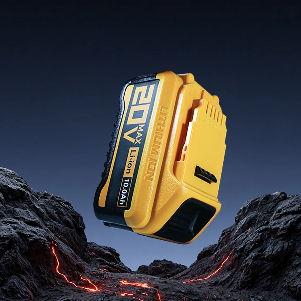 

For DCB200 Tools Battery 20V 6Ah-10Ah 21700 Lithium-Ion Battery For Dewalt 20V DCB206 DCB200 DCB205 DCF845 DCF850 DCF892 DCF911