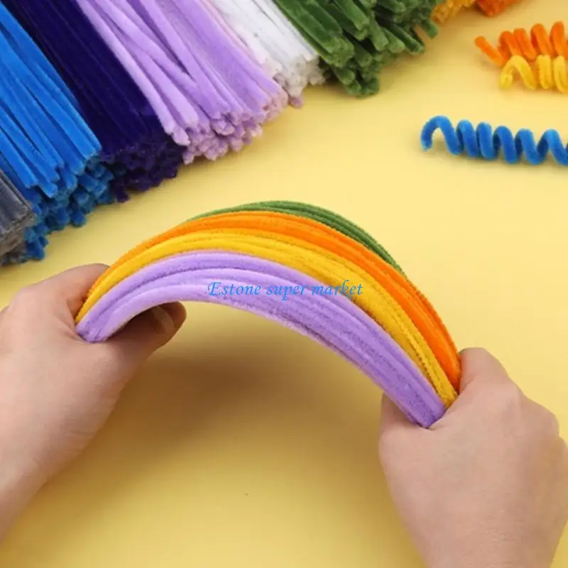 

090B Potted Plant Making Kits,Pipe Cleaners Kits Pipe Cleaners Arts Crafts Supplies for Home Decorations Thanksgiving Gifts