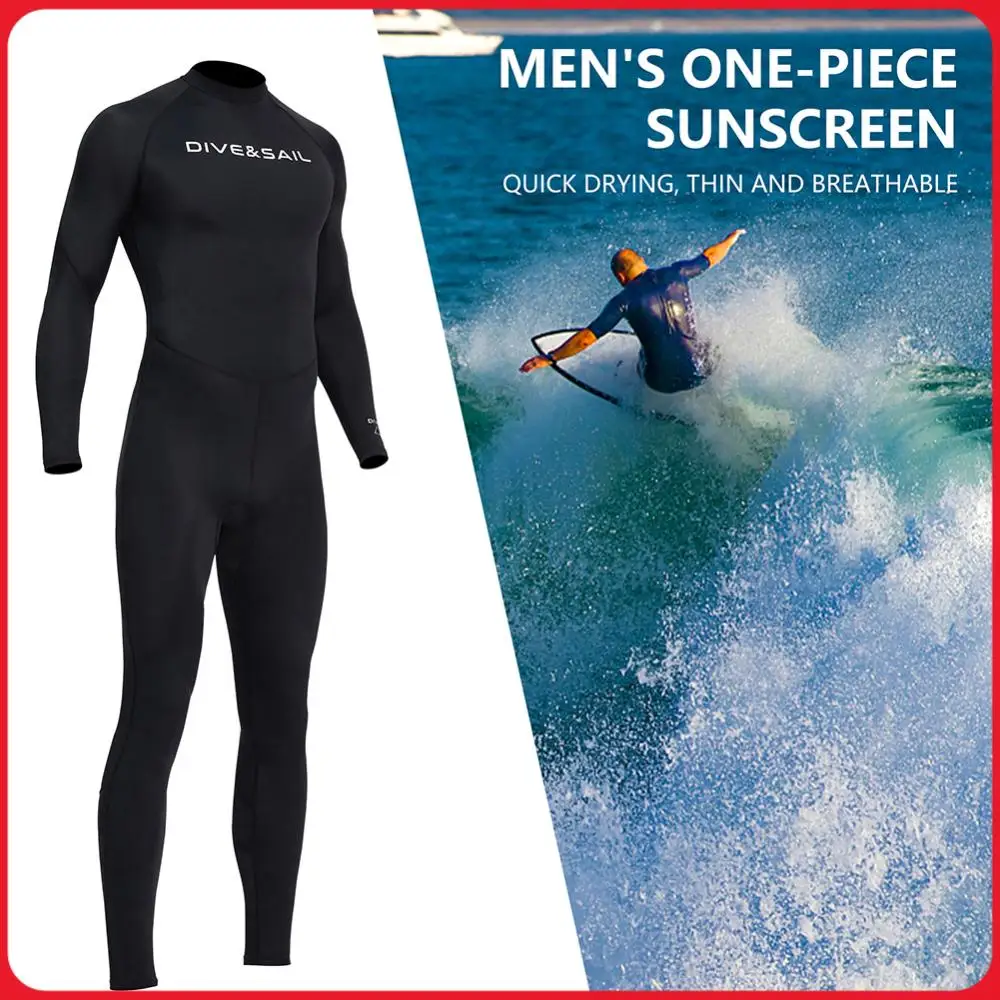 

Men Diving Protection Clothes Long Sleeve Sunscreen Snorkeling Surfing Swimsuit Cold Proof Warm Anti-scratch Outdoor Accessories