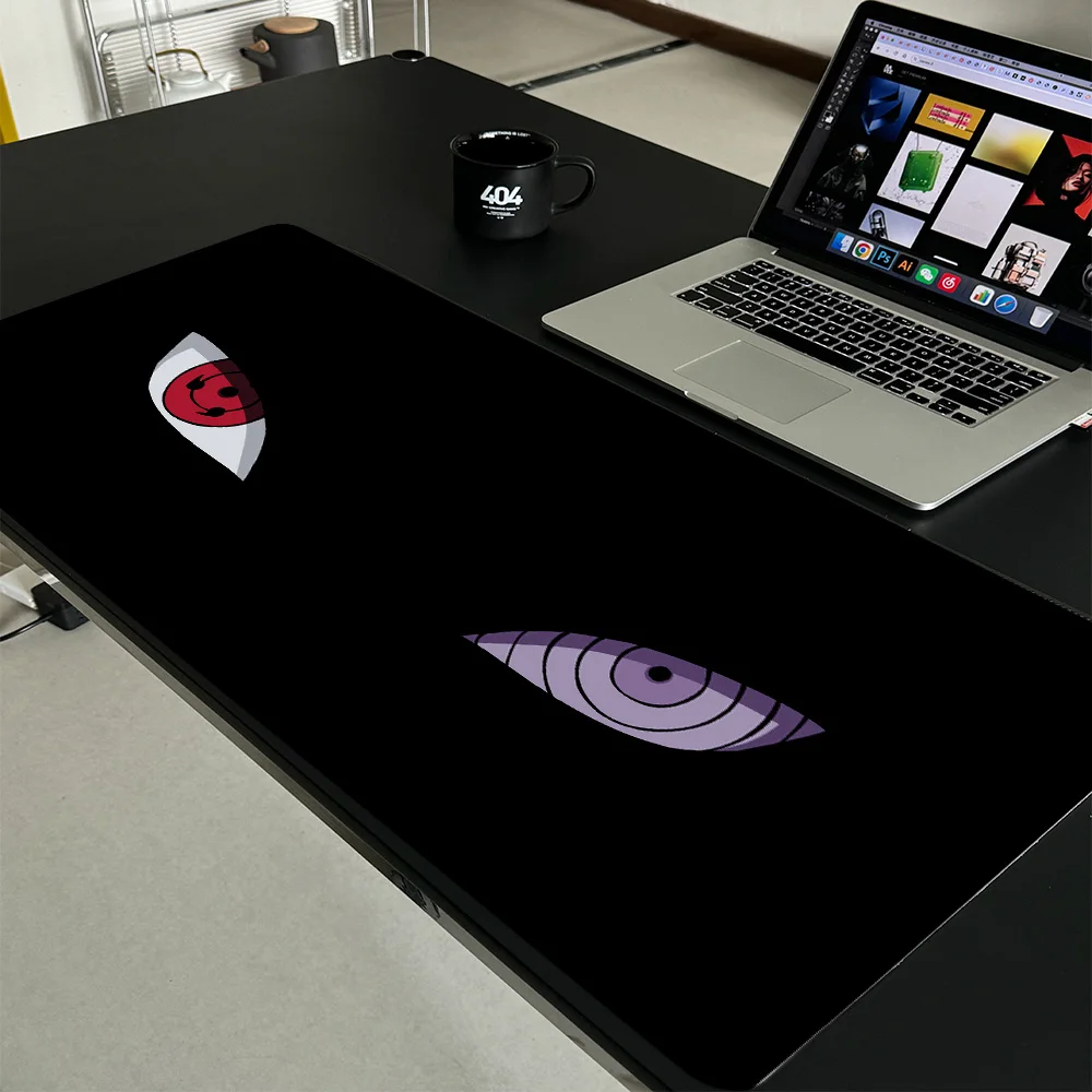 HD XXL 40x90cm Uchiha Itachi N-Naruto Mouse Pad E-sports Gamers Pc accessories Gaming Rubber Keyboard expand Desk Mat Mouse pads - Image 2