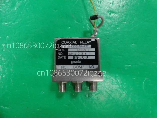 Used 12V 18GHz CX-230SMH-F12 SPDT SMA RF Coaxial Switch High-Frequency Signal Switch