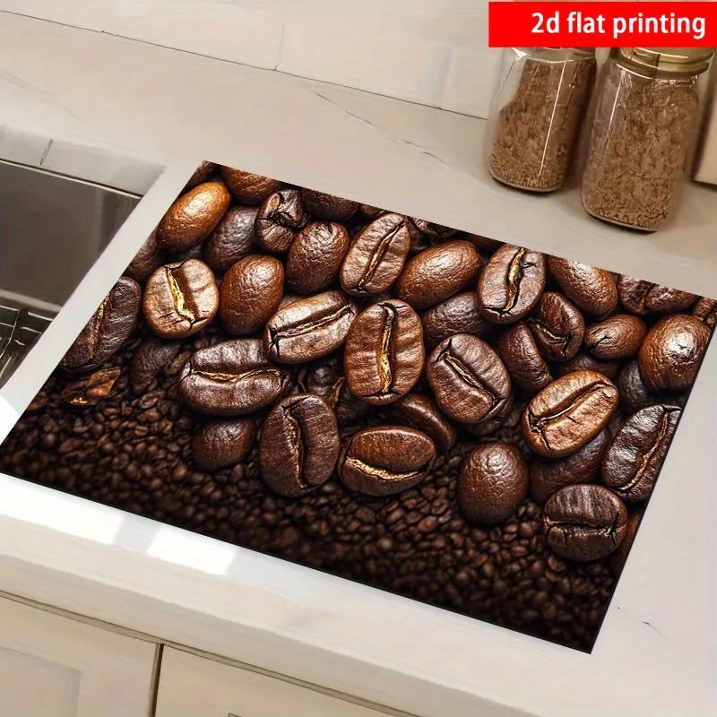 Cute Cartoon Cats Baking Fast Drying Mat Super Absorbent Tableware Countertop Pad Heat Resistant Kitchen Placemat Pad