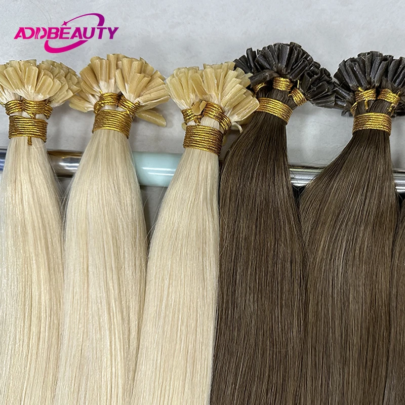 Nail Art Ombre - Ekstensi Rambut Manusia Lurus dengan Teknik