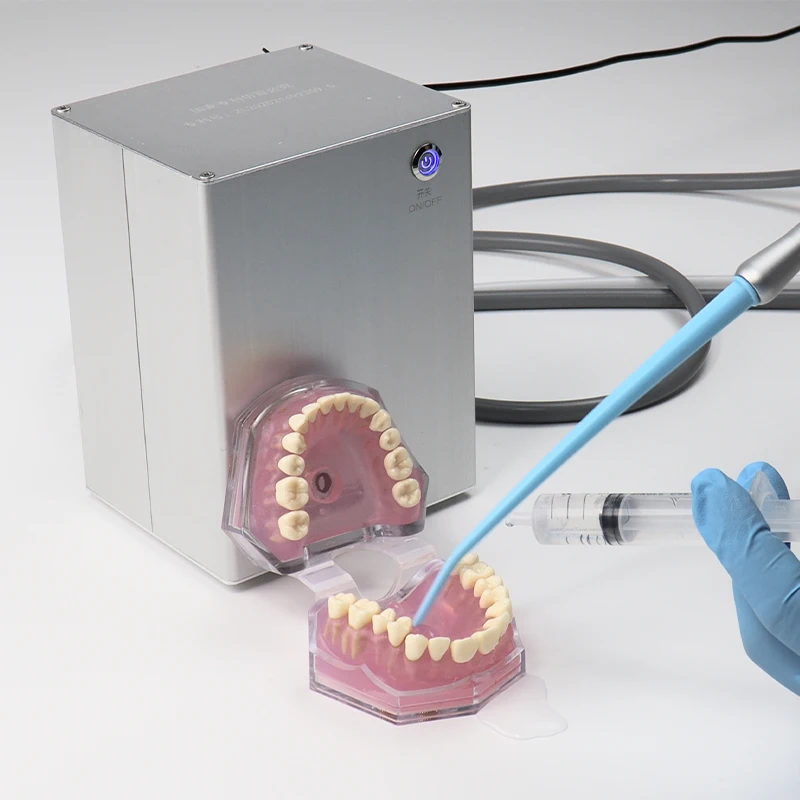 Portable Dental Micro Negative Pressure Machine Electric Pressure Aspirator, Oil-Free Silent Suction Machine for Dental Lab