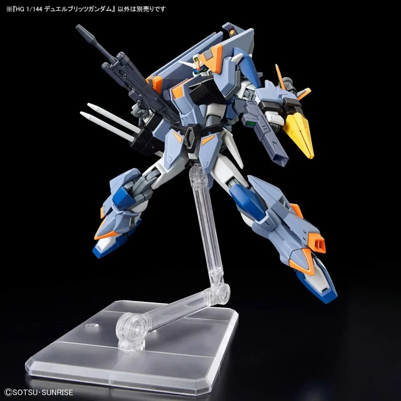 Bandai Genuine Duel Thunderbolt Gundam Mobile Suit SEED Series Theatrical Edition Assembling Figure Collectible Ornament Toys