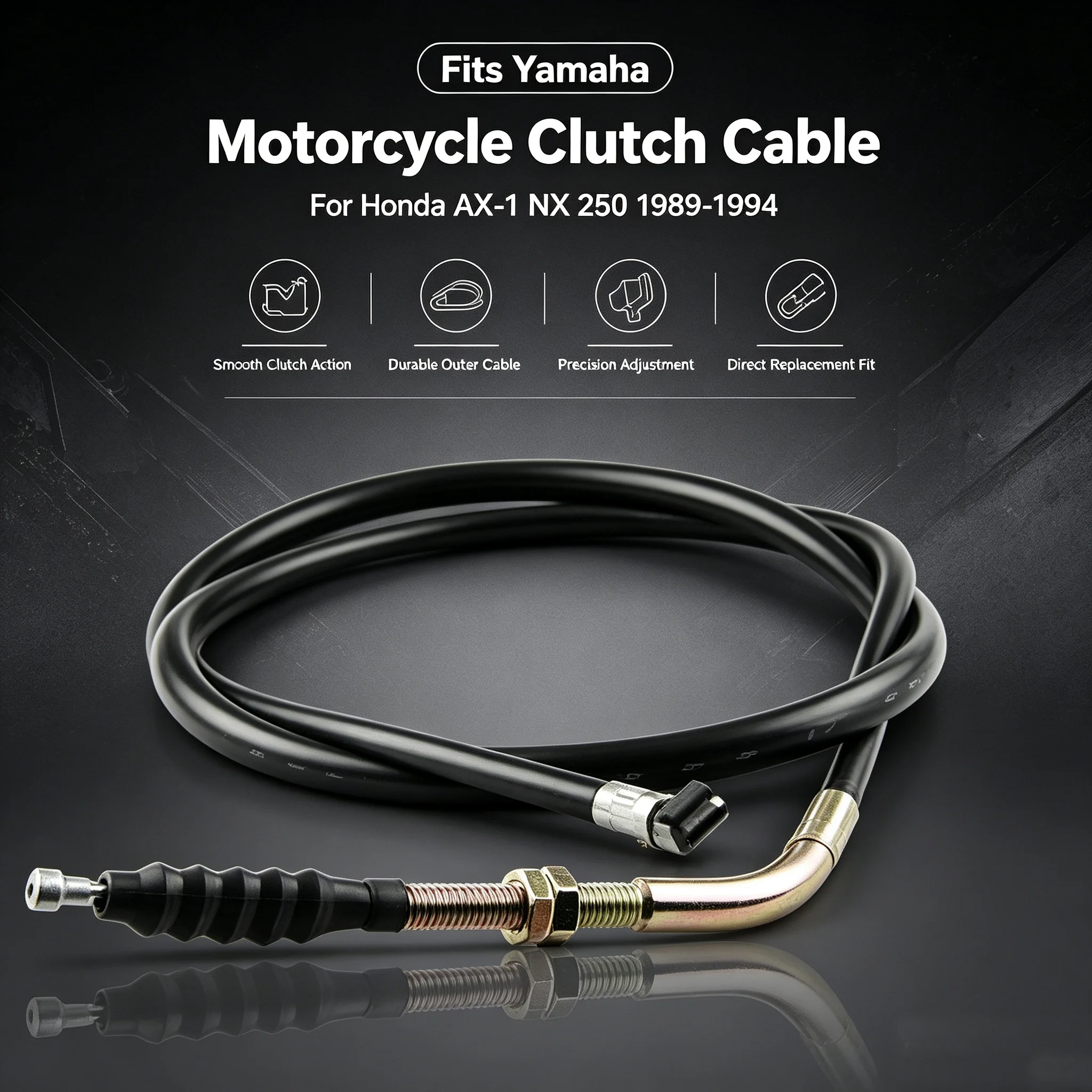 Motorcycle Clutch Cable for Honda AX-1 NX 250 1989 1990 1991 1992 1993 1994 Moto Accessories