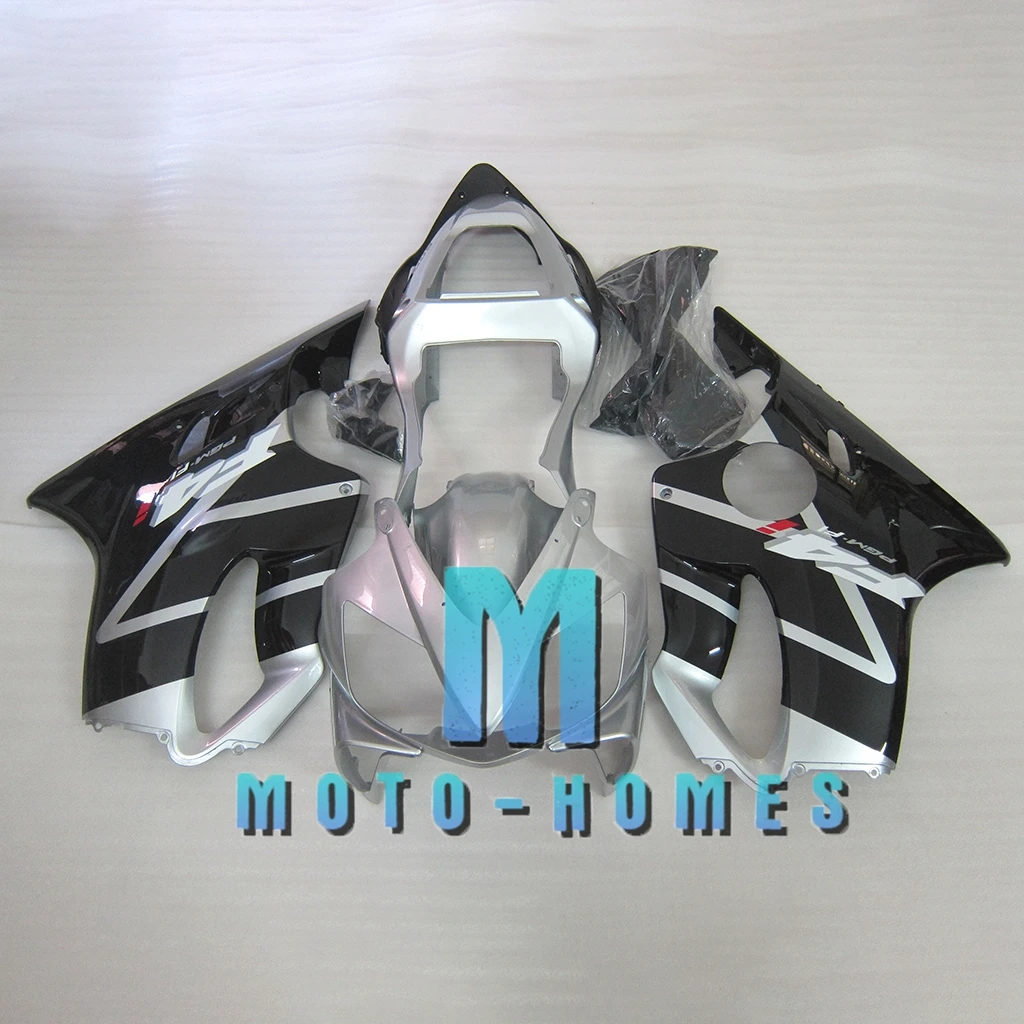 

CBR600F4i 2001 2002 2003 100% Fit Injection Fairing Kits For Honda CBR 600 01 02 03 ABS Plastic Motorcycle Parts Black Silver