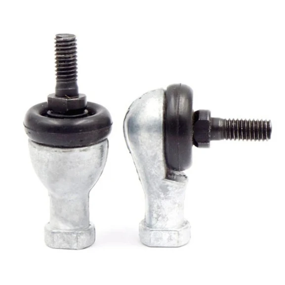 4 قطعة شريط منحني الكرة رئيس قضيب نهاية مفصلية تحمل العالمي المشترك الكرة رئيس مستقيم بار SQ6RS ، SQ26RSS06-RS 6 مللي متر كرة واحدة #1