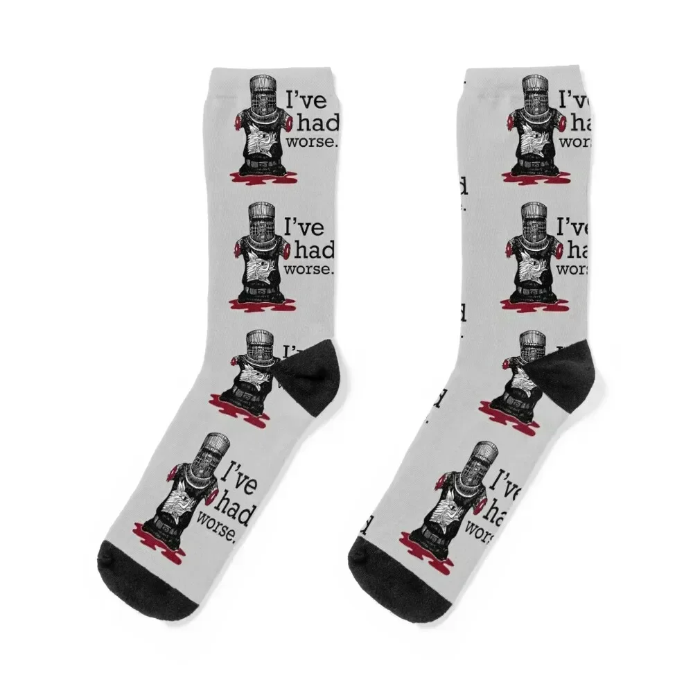 

I've Had Worse Socks essential funny gifts Soccer heated Ladies Socks Men's