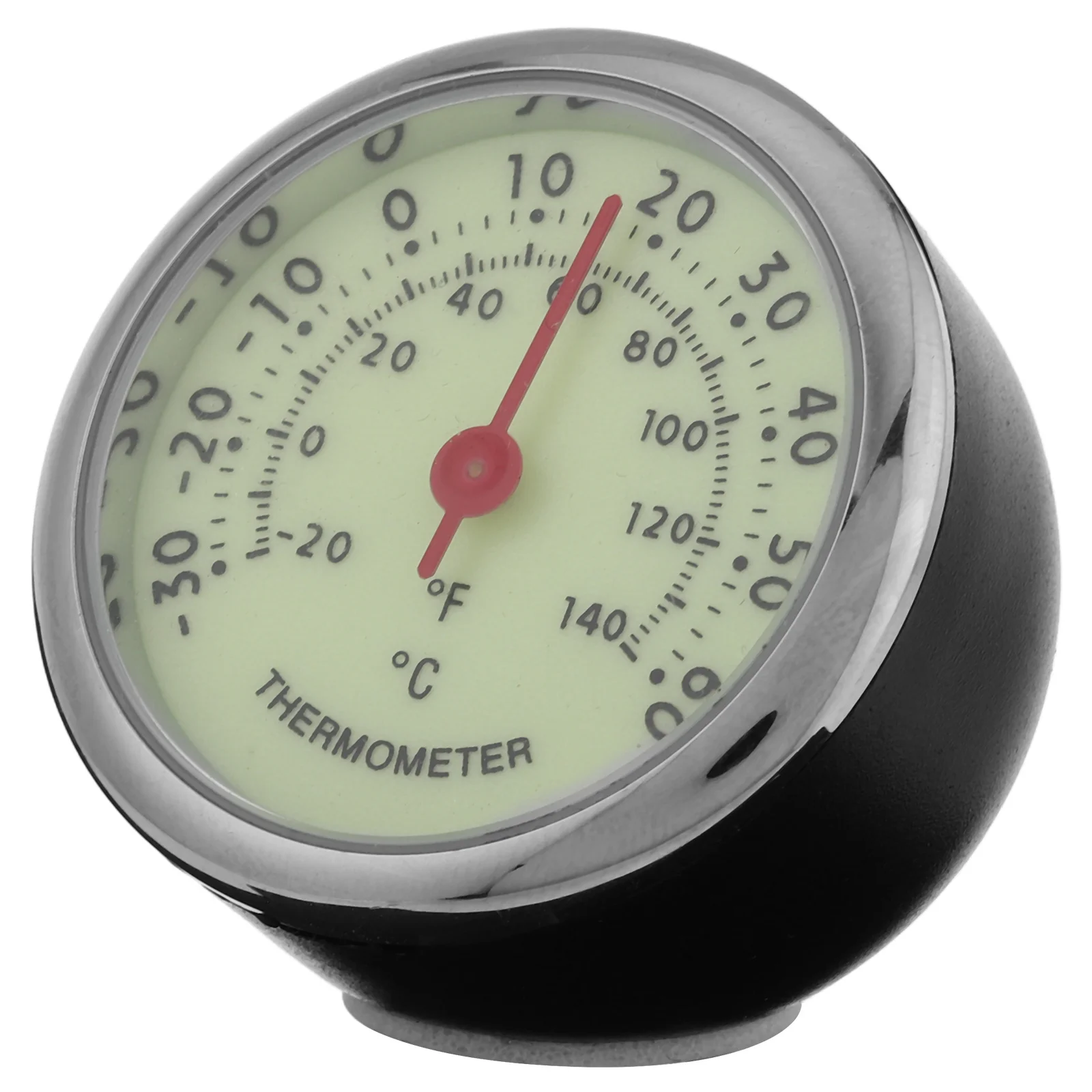 

Car Thermometer Dashboard Multi-Functional Luminous Display Self-Adhesive Temperature Monitor Interior Exterior Vehicle