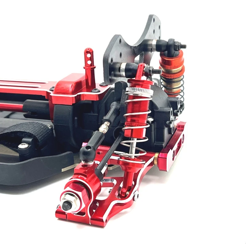 Kit de amortecedor hidráulico dianteiro e traseiro para atualização de carro RC para LC RACING 1/10 PTG-2 PTG-2R Peças de atualização de carro RC