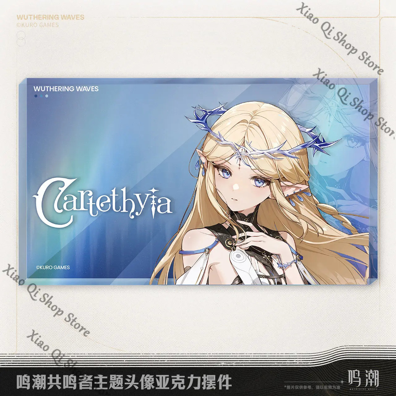 Genuine Wuthering Waves × Resonance theme series Acrylic brick Decoration colleagues Phrolova Cartethyia Lupa collect gift