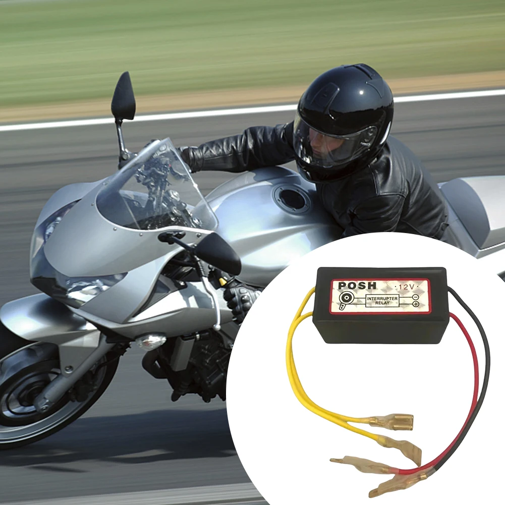 12V ホーンインタラプターリレー ホーンオートスピーカーシグナルリレー 電気スネイルホーンリレー ホーン音作成用 ディスコネクトブレーカー