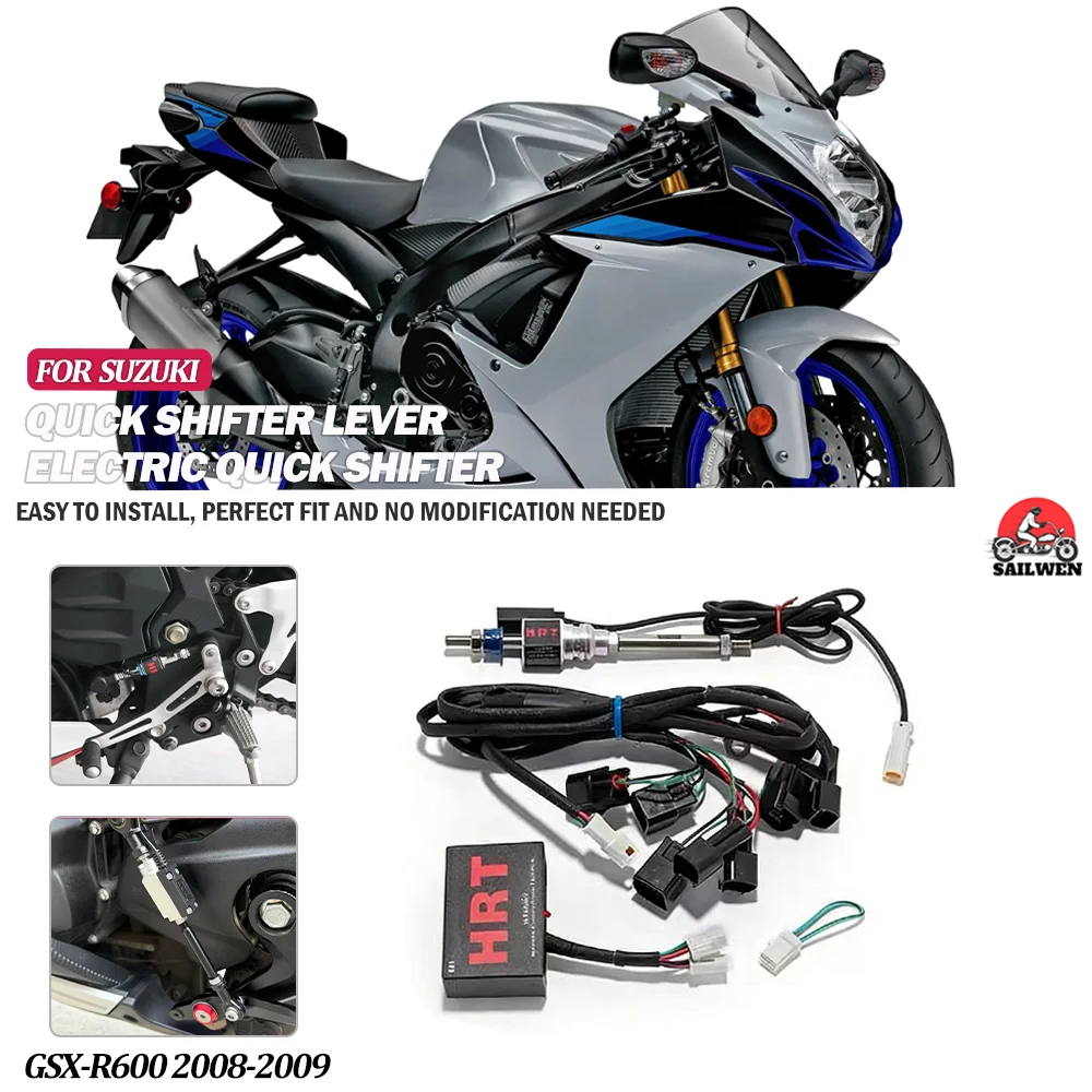 

For SUZUKI GSX-R600 2008-2009 Motorcycle one-way/two-way quick shift lever gear shifter quick transmission