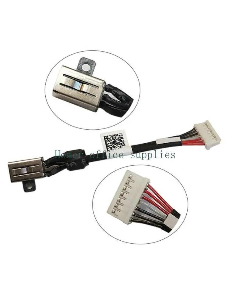 

K43B Harness-Cable Charging-Port Replacement for XPS 15 9550 9560 Notebook Computer