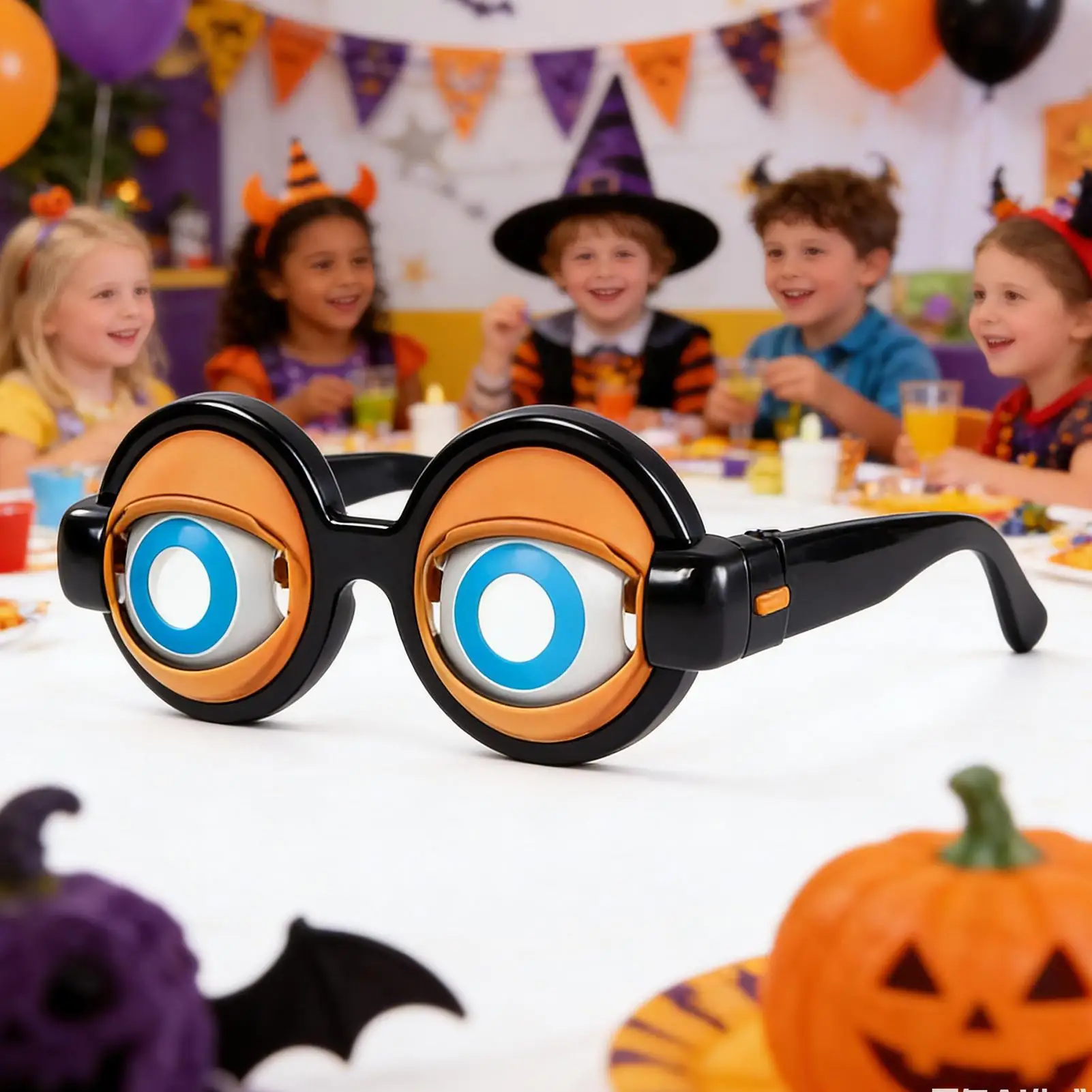 Knipperende Grappige Bril Schudden Oog Prank Zonnebril Gag Props Kids Party Photo Booth Kostuum Stadium Verjaardag Cosplay Prestaties