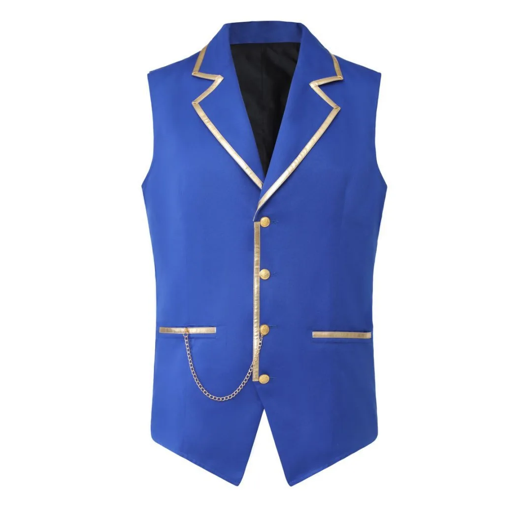 Conjunto de chaleco unisex para camarero de bar o restaurante, uniforme de trabajo, atuendo de servicio a la moda