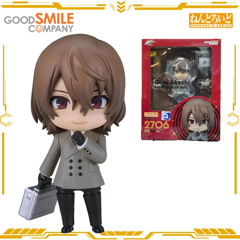 

GSC Good Smile Nendoroid Original Persona 5 Gorou Akechi 2706 Action Figure Toys for Boys Girls Gift Collectible Model Ornaments