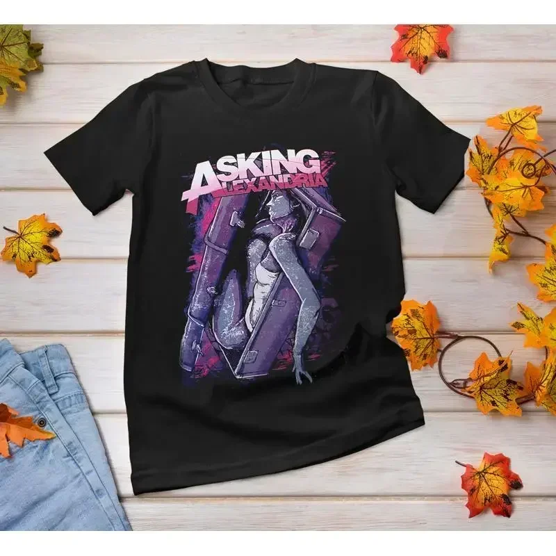 New popular Asking Alexandria Coffin Girl Black S-234XL Shirt