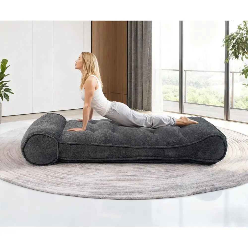 Cloud-Soft 83 Indoor Lounge Chair: Plush Comfort for Bed, Yoga, Meditation, and Naps