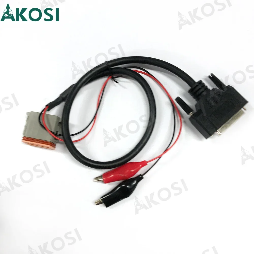 Truck For Komatsu Cable 12 Pin OBD Cable Adapter For Cum-mins Inline6 OBD2 Connect Cable Wire Line