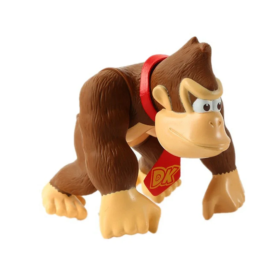 게임 슈퍼 마리오 브라더스 만화 인형 모델 애니메이션 피규어 루이지 요시 마리오 크리 에이 티브 Collectible Model Toys for kids 생일 선물